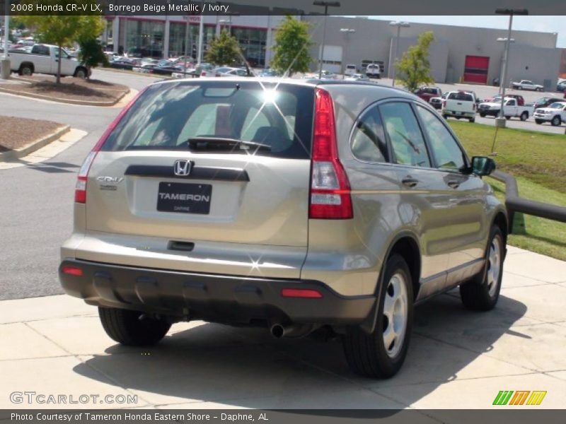 Borrego Beige Metallic / Ivory 2008 Honda CR-V LX