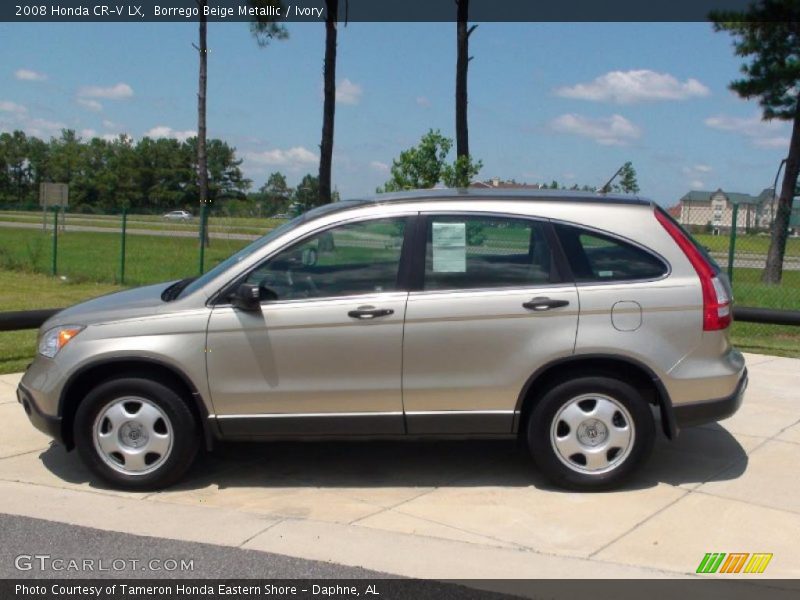 Borrego Beige Metallic / Ivory 2008 Honda CR-V LX