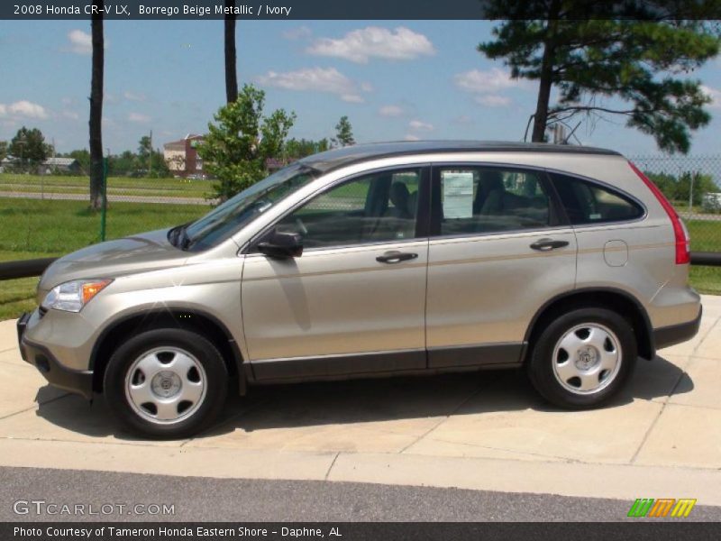 Borrego Beige Metallic / Ivory 2008 Honda CR-V LX