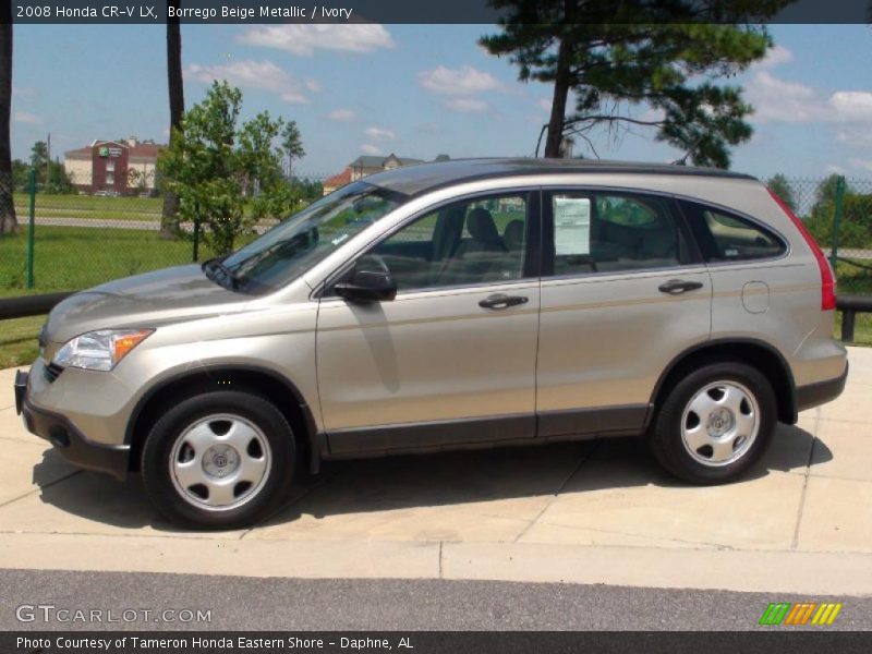 Borrego Beige Metallic / Ivory 2008 Honda CR-V LX