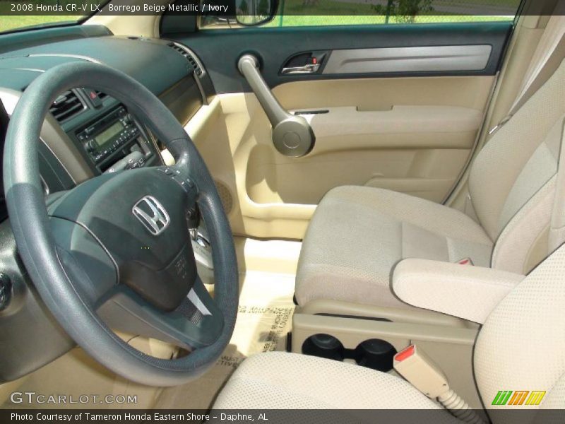 Borrego Beige Metallic / Ivory 2008 Honda CR-V LX
