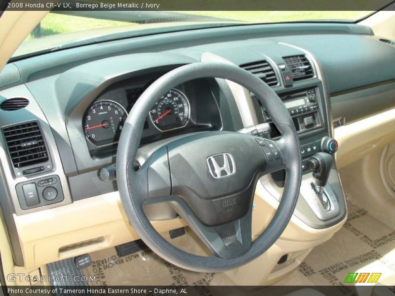 Borrego Beige Metallic / Ivory 2008 Honda CR-V LX