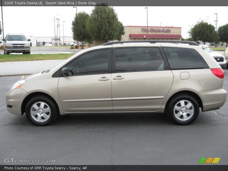 Desert Sand Mica / Stone Gray 2006 Toyota Sienna LE