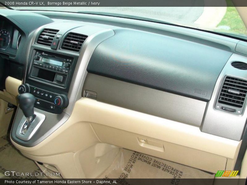 Borrego Beige Metallic / Ivory 2008 Honda CR-V LX