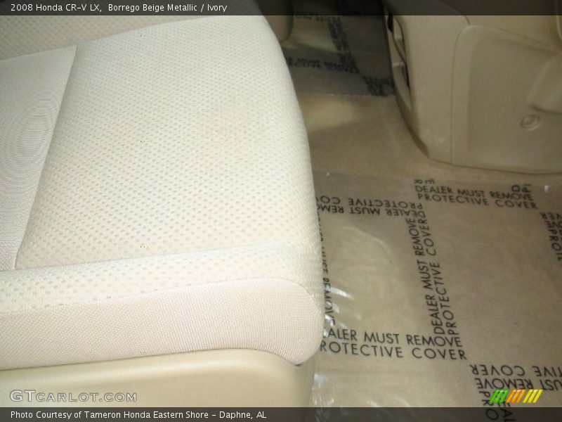 Borrego Beige Metallic / Ivory 2008 Honda CR-V LX