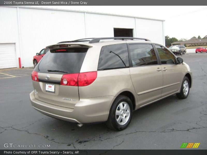 Desert Sand Mica / Stone Gray 2006 Toyota Sienna LE