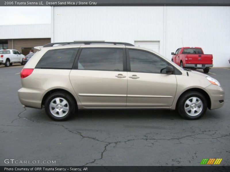 Desert Sand Mica / Stone Gray 2006 Toyota Sienna LE