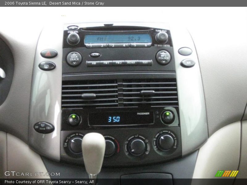 Desert Sand Mica / Stone Gray 2006 Toyota Sienna LE
