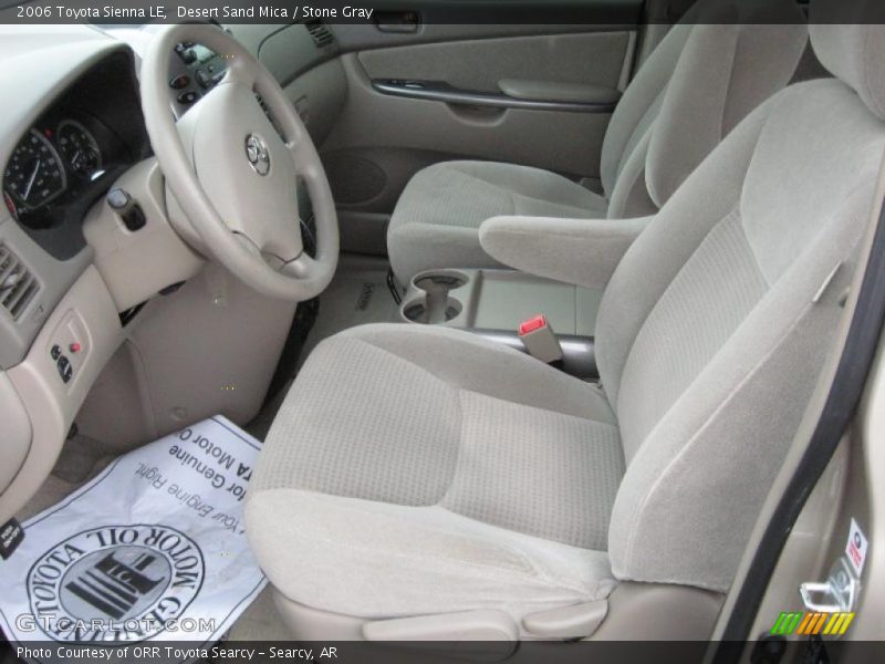 Desert Sand Mica / Stone Gray 2006 Toyota Sienna LE