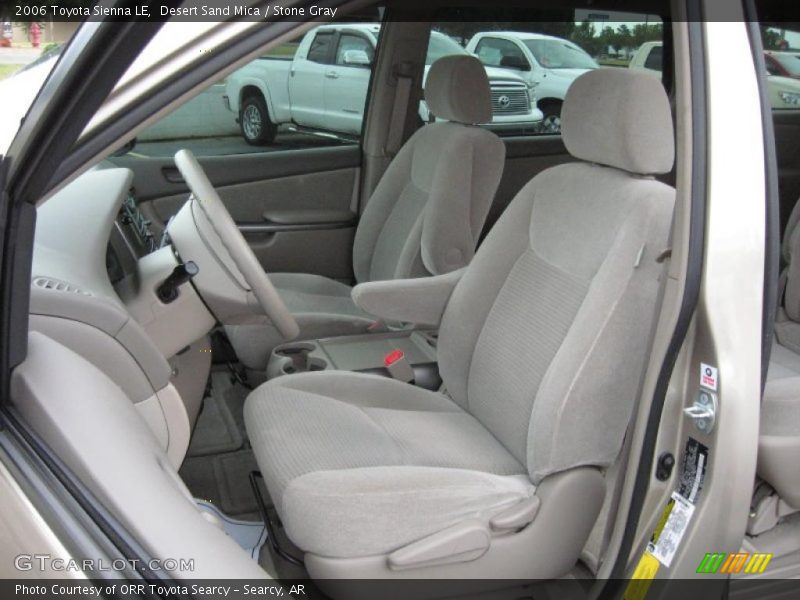 Desert Sand Mica / Stone Gray 2006 Toyota Sienna LE