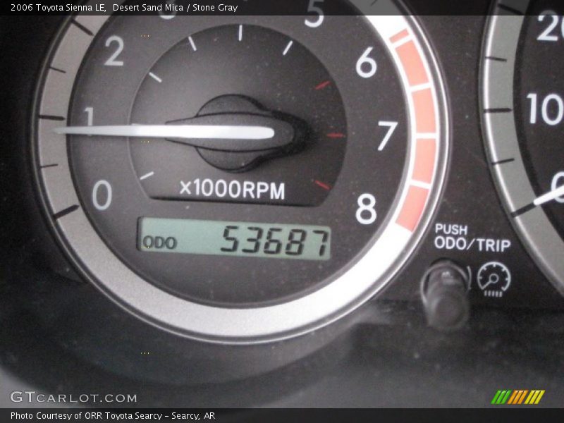 Desert Sand Mica / Stone Gray 2006 Toyota Sienna LE