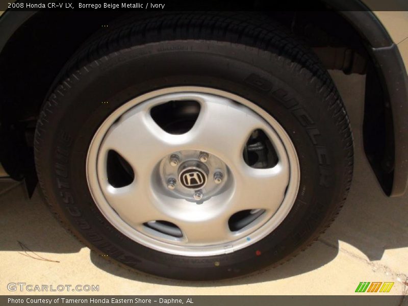 Borrego Beige Metallic / Ivory 2008 Honda CR-V LX