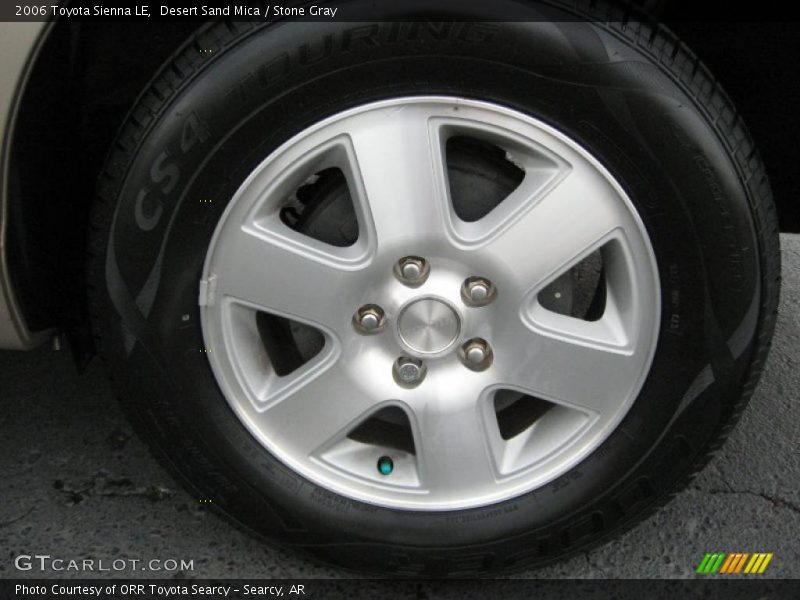 Desert Sand Mica / Stone Gray 2006 Toyota Sienna LE