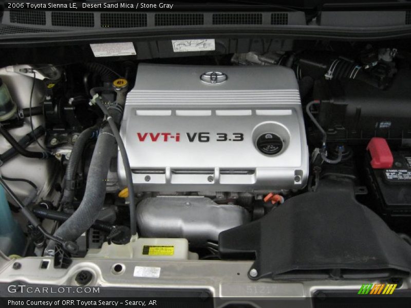 Desert Sand Mica / Stone Gray 2006 Toyota Sienna LE