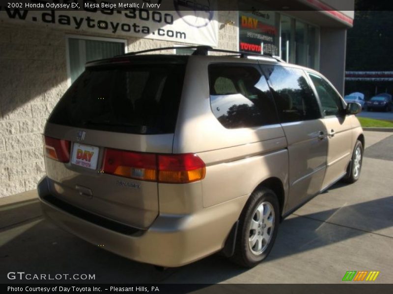 Mesa Beige Metallic / Ivory 2002 Honda Odyssey EX