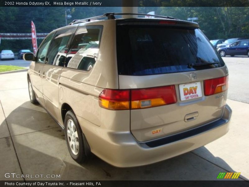 Mesa Beige Metallic / Ivory 2002 Honda Odyssey EX