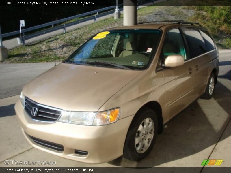 Mesa Beige Metallic / Ivory 2002 Honda Odyssey EX