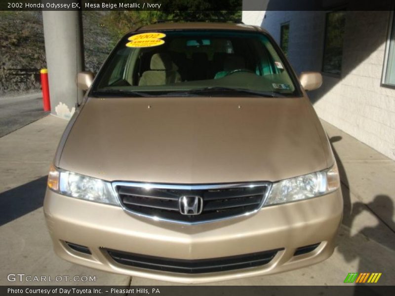 Mesa Beige Metallic / Ivory 2002 Honda Odyssey EX