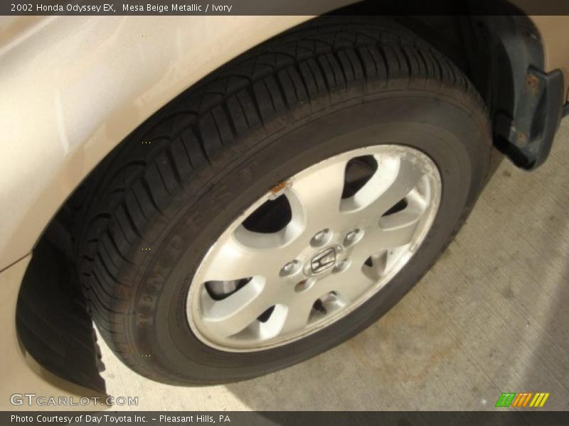 Mesa Beige Metallic / Ivory 2002 Honda Odyssey EX