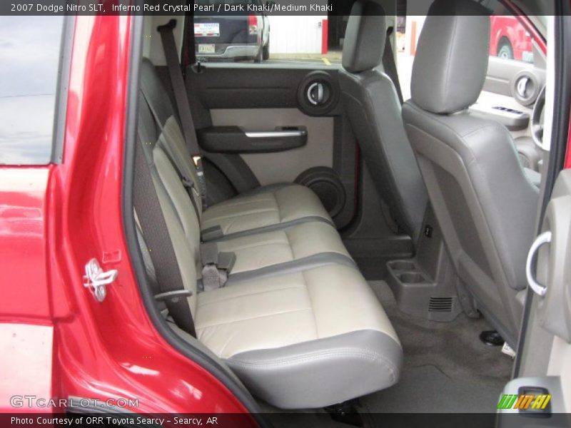 Inferno Red Crystal Pearl / Dark Khaki/Medium Khaki 2007 Dodge Nitro SLT
