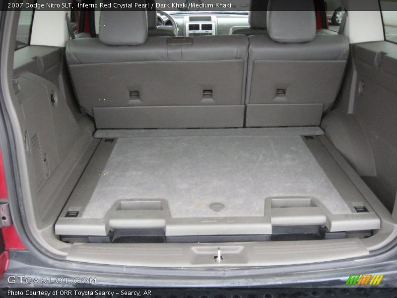 Inferno Red Crystal Pearl / Dark Khaki/Medium Khaki 2007 Dodge Nitro SLT