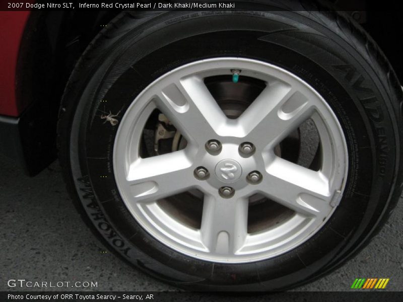 Inferno Red Crystal Pearl / Dark Khaki/Medium Khaki 2007 Dodge Nitro SLT