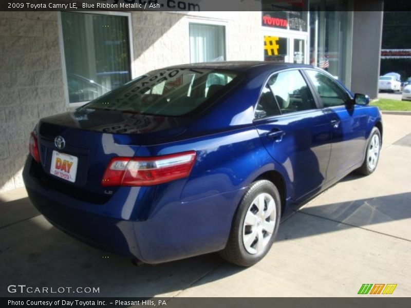 Blue Ribbon Metallic / Ash 2009 Toyota Camry LE
