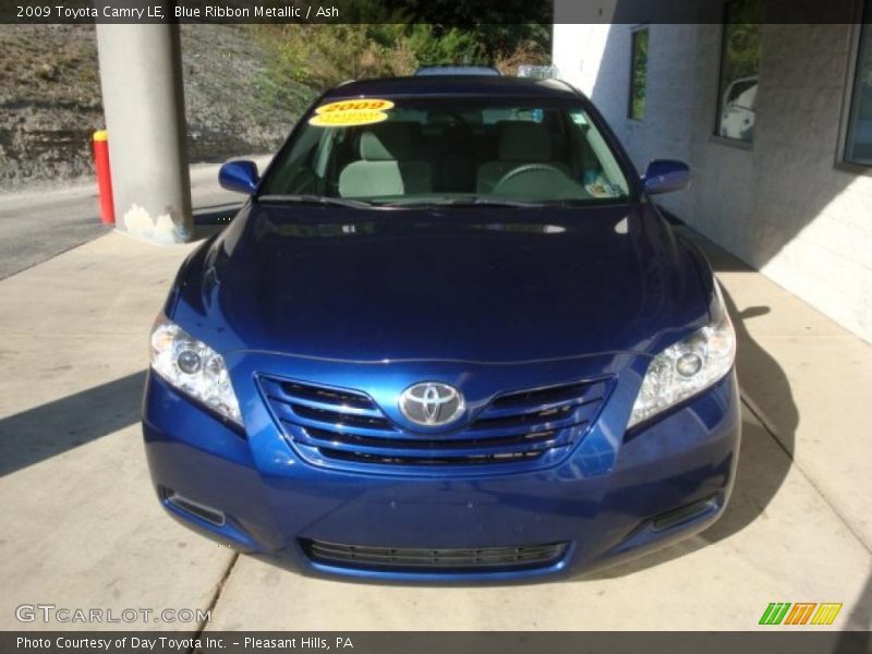 Blue Ribbon Metallic / Ash 2009 Toyota Camry LE