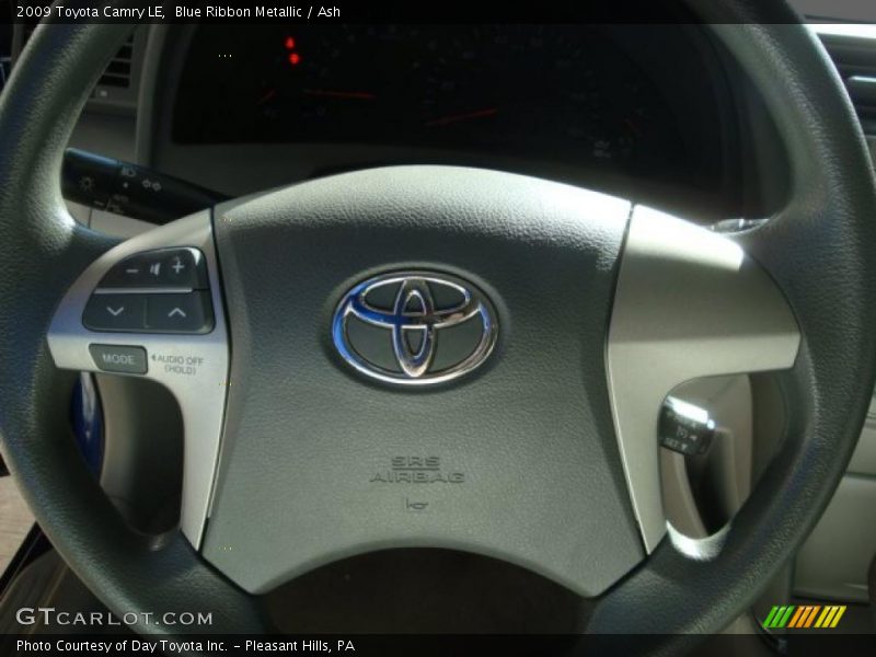 Blue Ribbon Metallic / Ash 2009 Toyota Camry LE