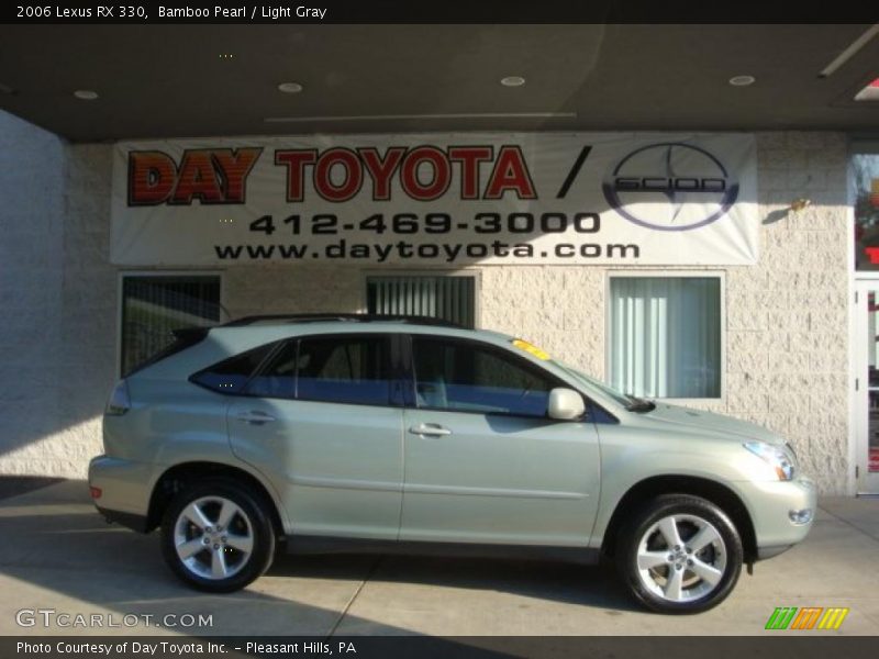 Bamboo Pearl / Light Gray 2006 Lexus RX 330