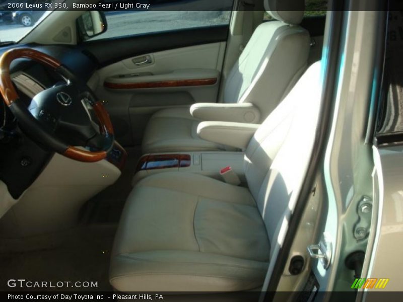 Bamboo Pearl / Light Gray 2006 Lexus RX 330