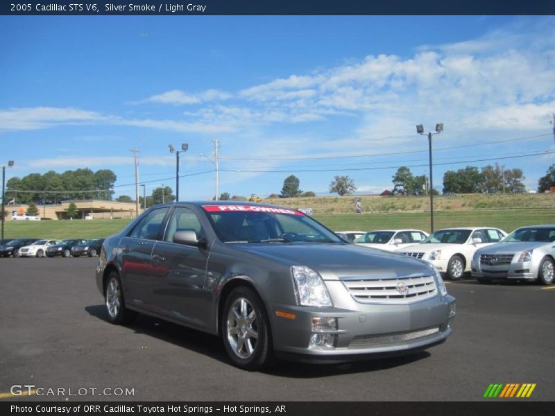 Silver Smoke / Light Gray 2005 Cadillac STS V6