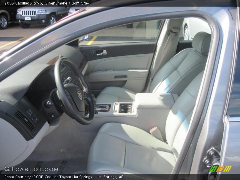 Silver Smoke / Light Gray 2005 Cadillac STS V6