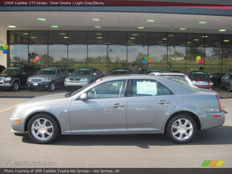 Silver Smoke / Light Gray/Ebony 2006 Cadillac CTS Sedan