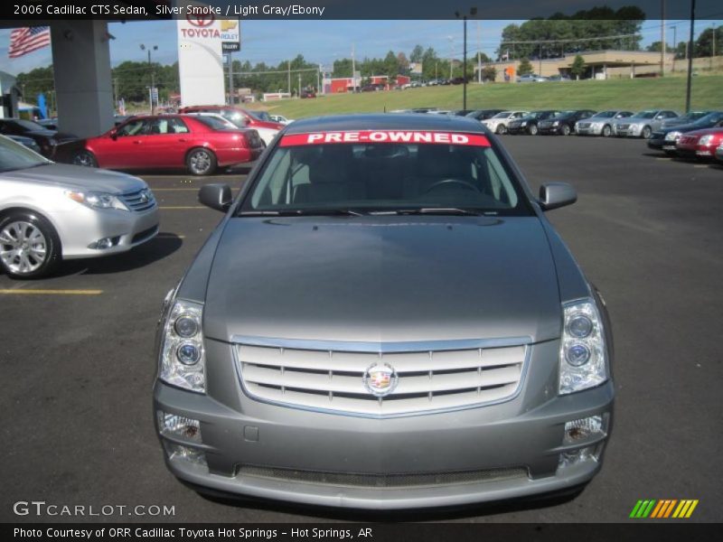 Silver Smoke / Light Gray/Ebony 2006 Cadillac CTS Sedan