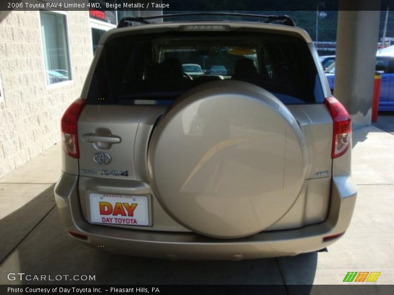 Beige Metallic / Taupe 2006 Toyota RAV4 Limited 4WD