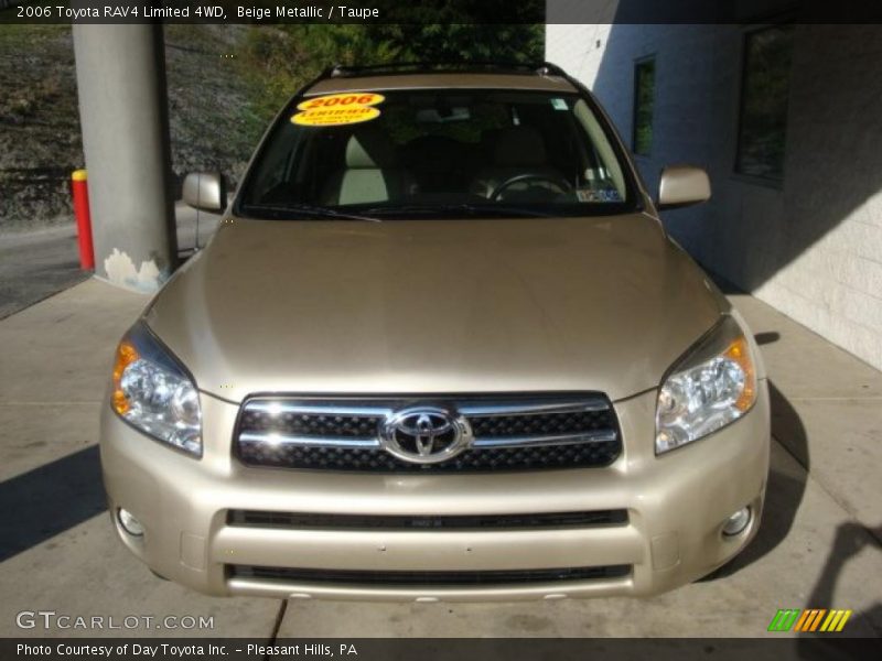 Beige Metallic / Taupe 2006 Toyota RAV4 Limited 4WD