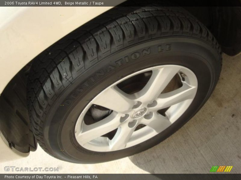 Beige Metallic / Taupe 2006 Toyota RAV4 Limited 4WD