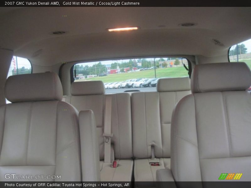 Gold Mist Metallic / Cocoa/Light Cashmere 2007 GMC Yukon Denali AWD