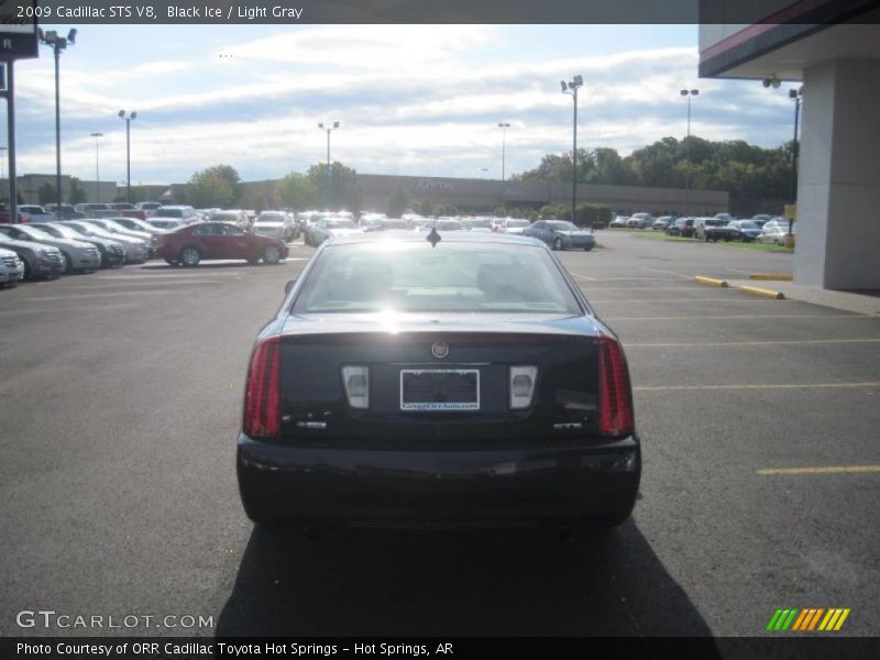 Black Ice / Light Gray 2009 Cadillac STS V8