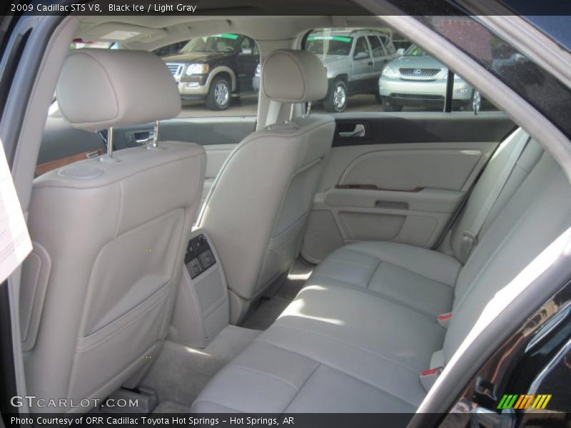 Black Ice / Light Gray 2009 Cadillac STS V8