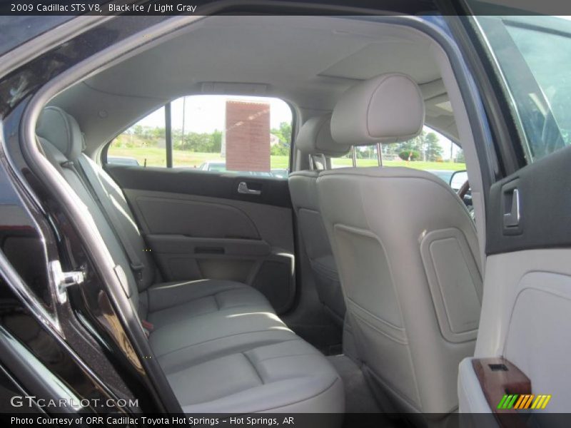 Black Ice / Light Gray 2009 Cadillac STS V8