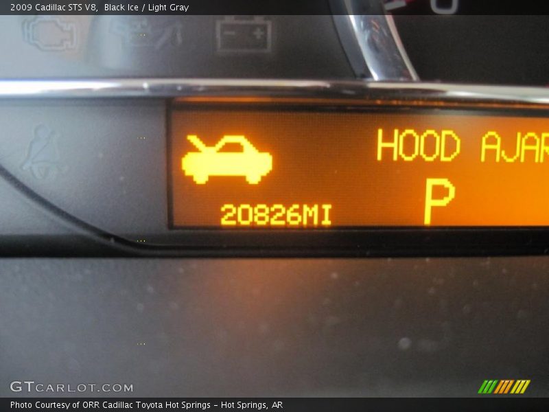 Black Ice / Light Gray 2009 Cadillac STS V8