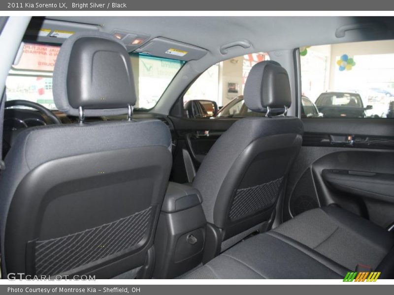 Bright Silver / Black 2011 Kia Sorento LX