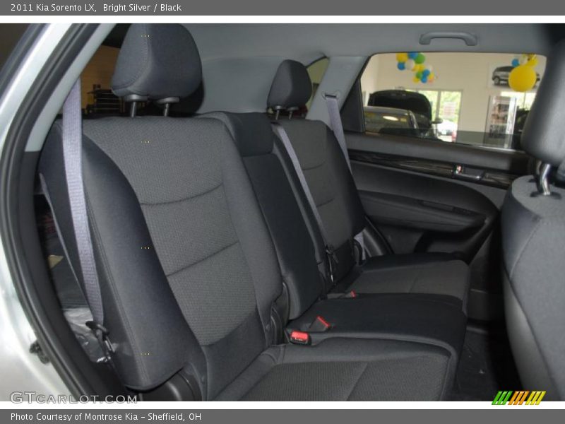 Bright Silver / Black 2011 Kia Sorento LX
