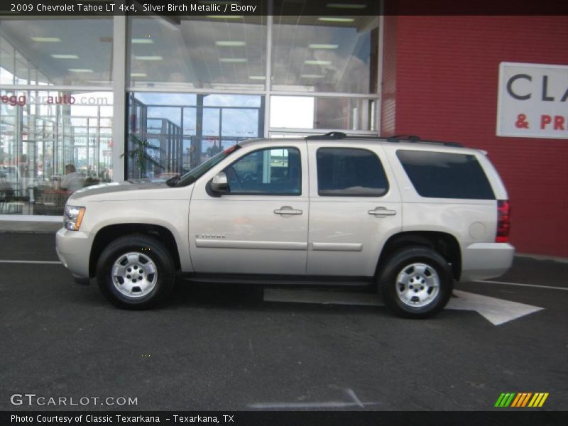 Silver Birch Metallic / Ebony 2009 Chevrolet Tahoe LT 4x4