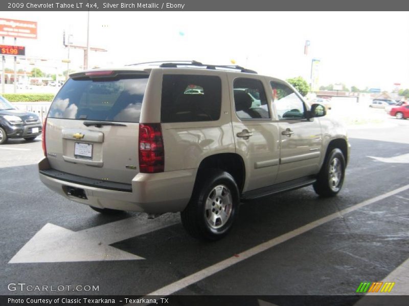 Silver Birch Metallic / Ebony 2009 Chevrolet Tahoe LT 4x4