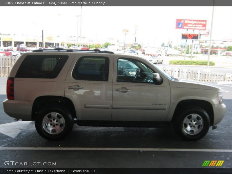Silver Birch Metallic / Ebony 2009 Chevrolet Tahoe LT 4x4