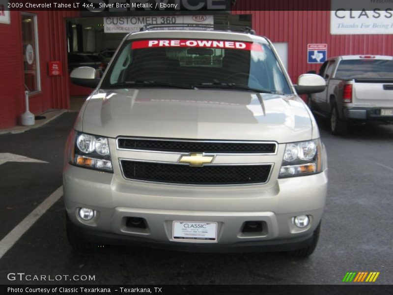 Silver Birch Metallic / Ebony 2009 Chevrolet Tahoe LT 4x4