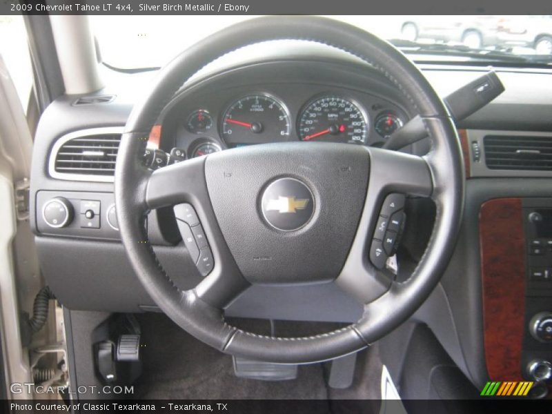Silver Birch Metallic / Ebony 2009 Chevrolet Tahoe LT 4x4